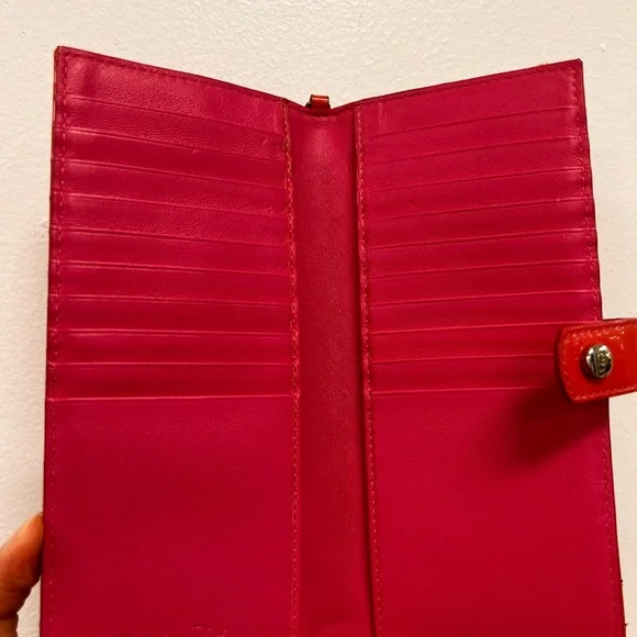 Dior Red Patent Leather Wallet - Picture 3 of 7
